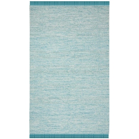 Safavieh 8 x 10 ft. Large Rectangle Montauk Hand Woven Rug, Turquoise MTK610E-8